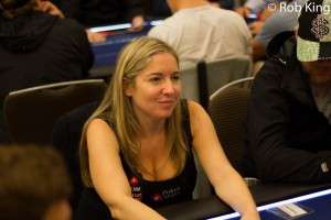 Victoria Coren-Mitchell at the recent PokerStars London EPT