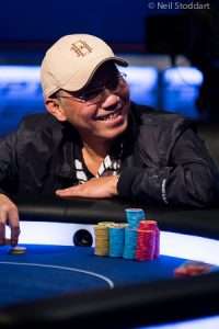 Paul Phua demonstrates his poker chops at an EPT final table.