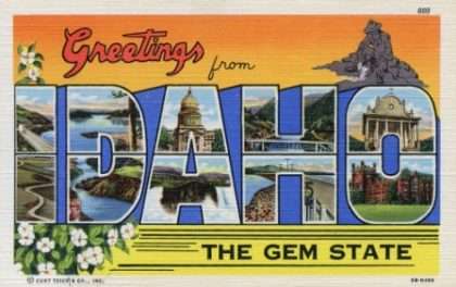 Idaho Postcard