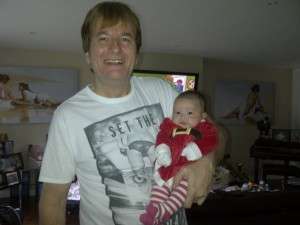 David "Devilfish" Ulliott and his daughter, Lucy, in 2013 Source: @devilfish2011 Twitter account