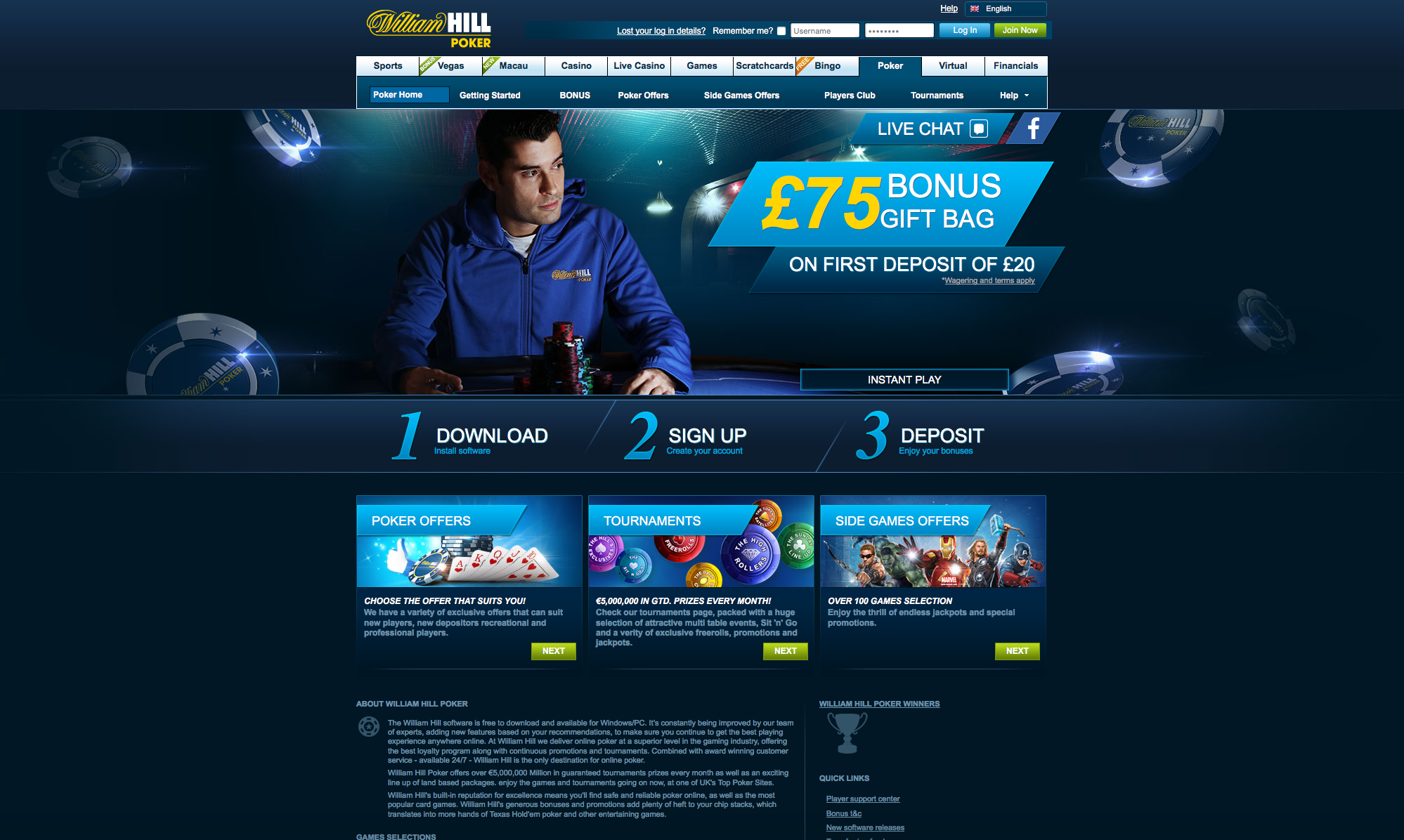 online betting with william hill