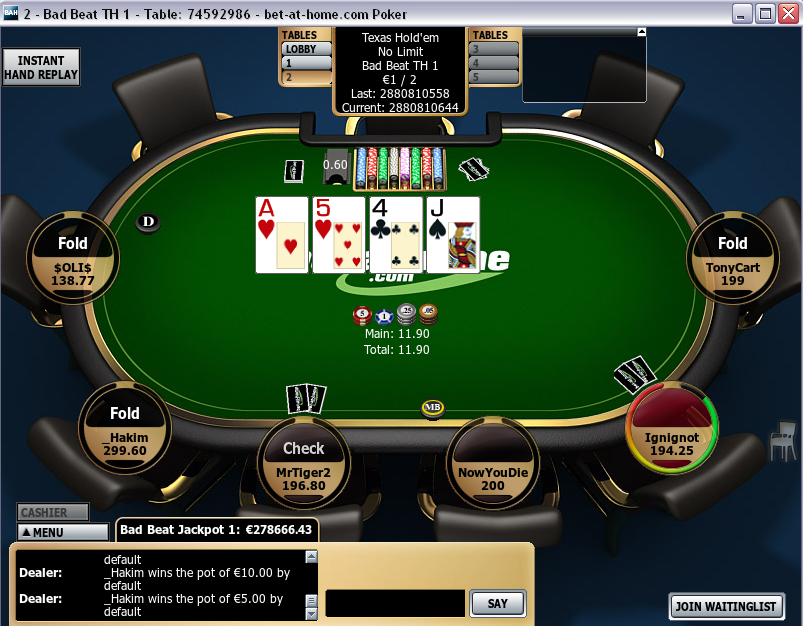 Bet-at-Home Poker Review - Up to €1,500 in Bonuses