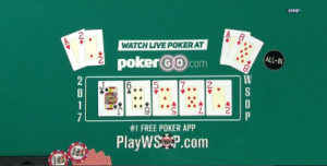 Final Hand of the 2017 WSOP Main Event